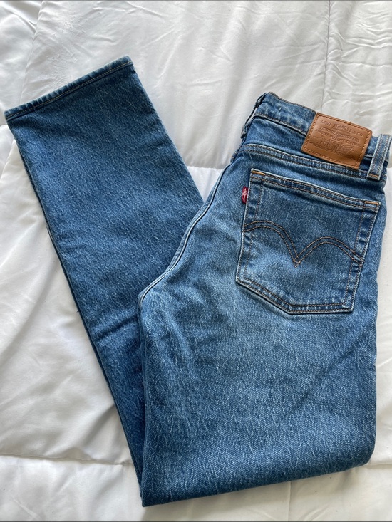 Levi's Denim - Levi's wedgie straight Medium Blue Jeans